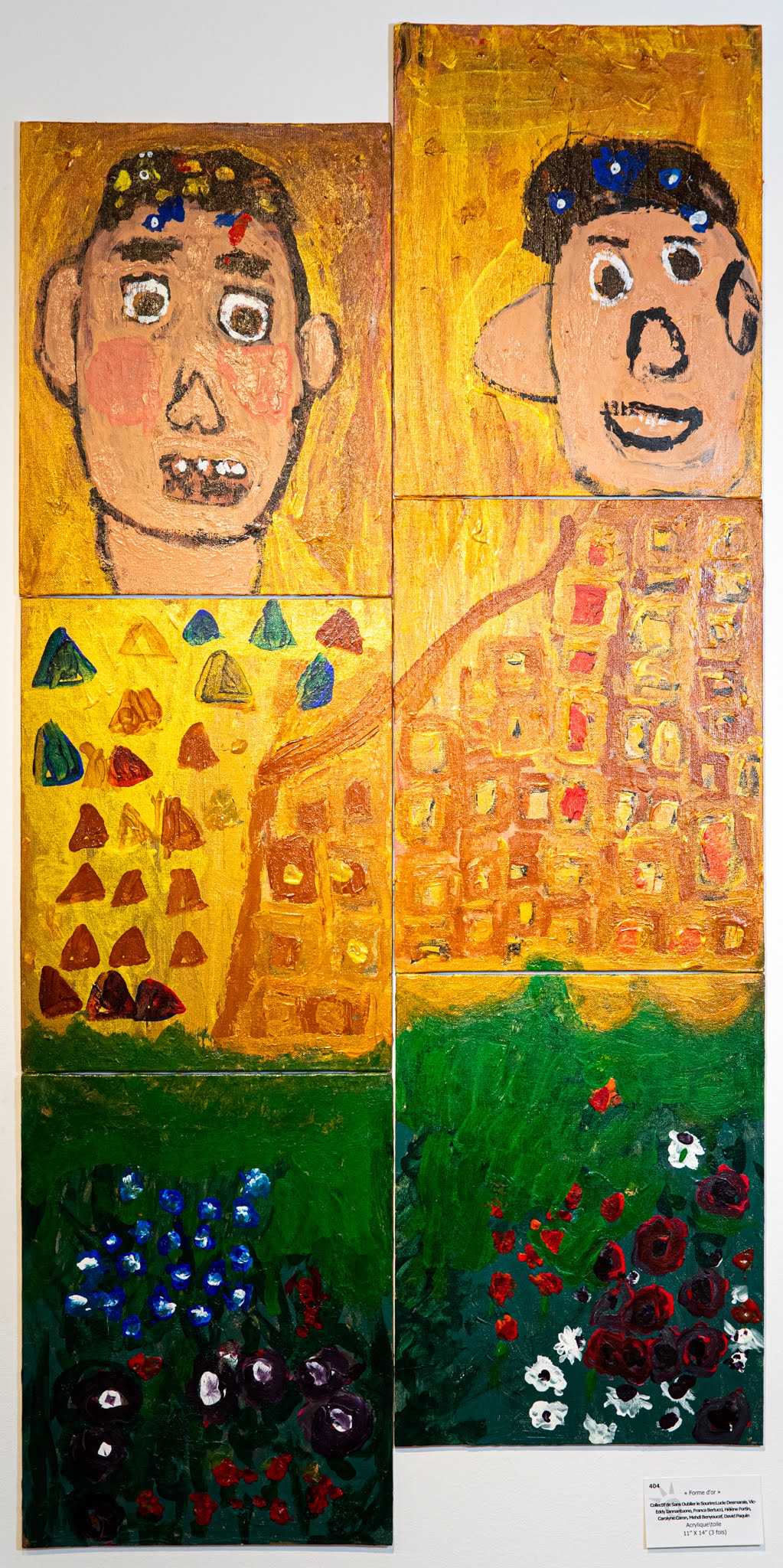 Œuvre Collective Sans Oublier le Sourire