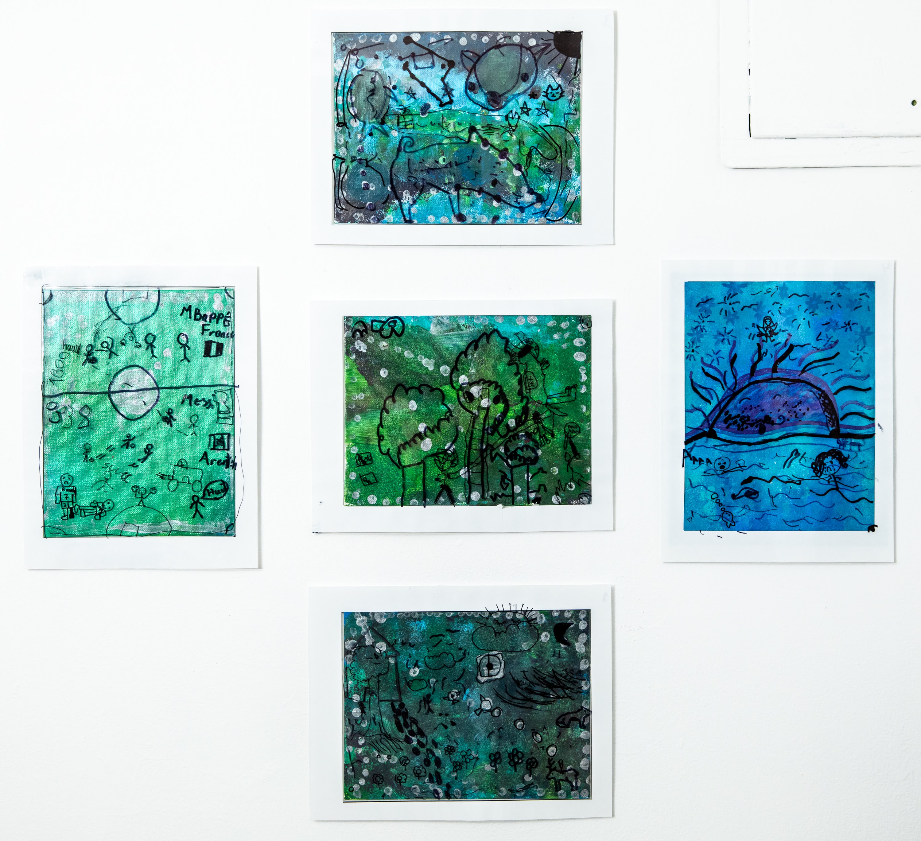 Œvre de Collectif Sans Oublier le Sourire et les élèves de 4ème année de la classe de Mme Émilie Palica de l'école Marguerite-Bourgeoys