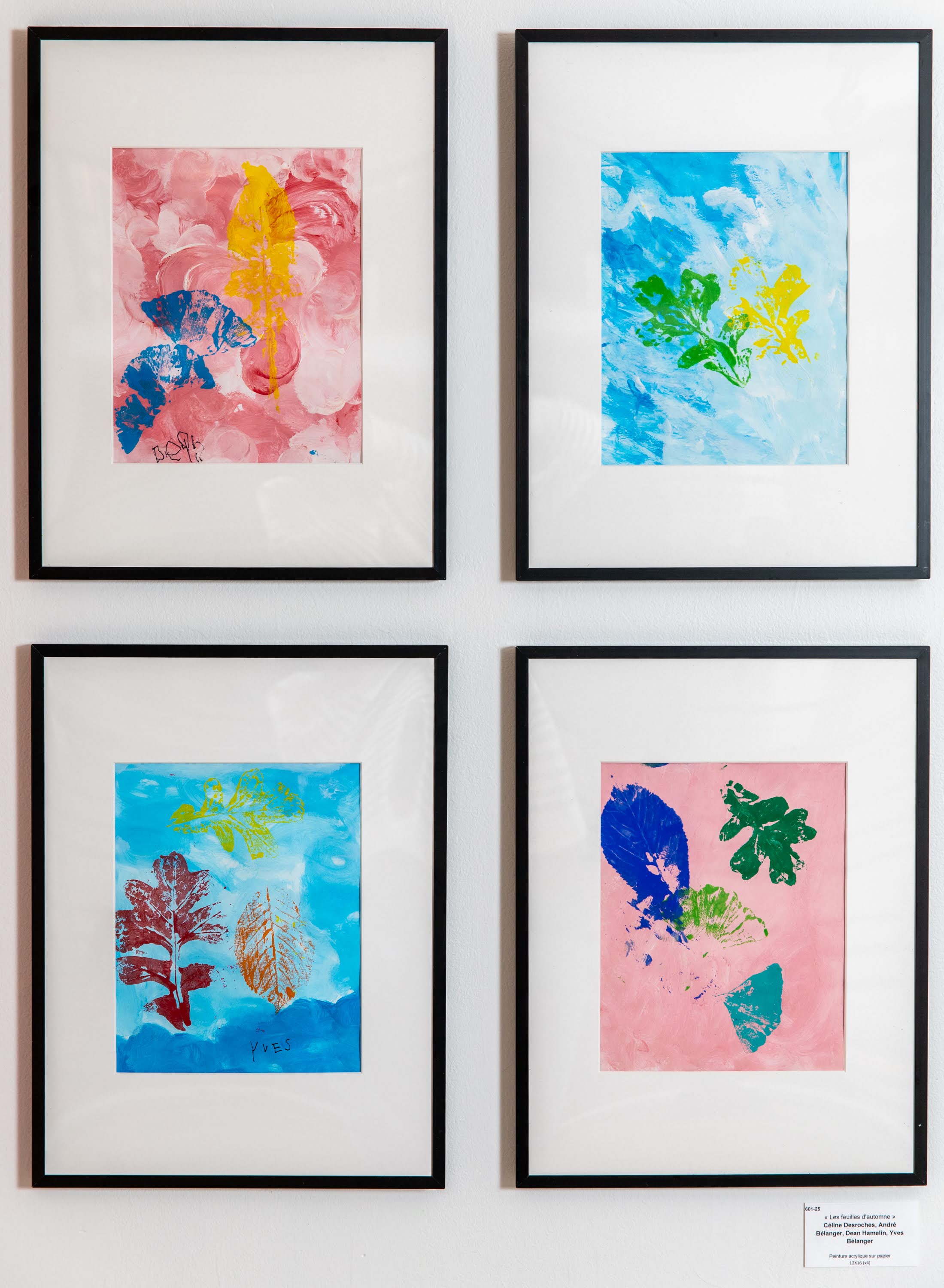 Les feuilles d'automne