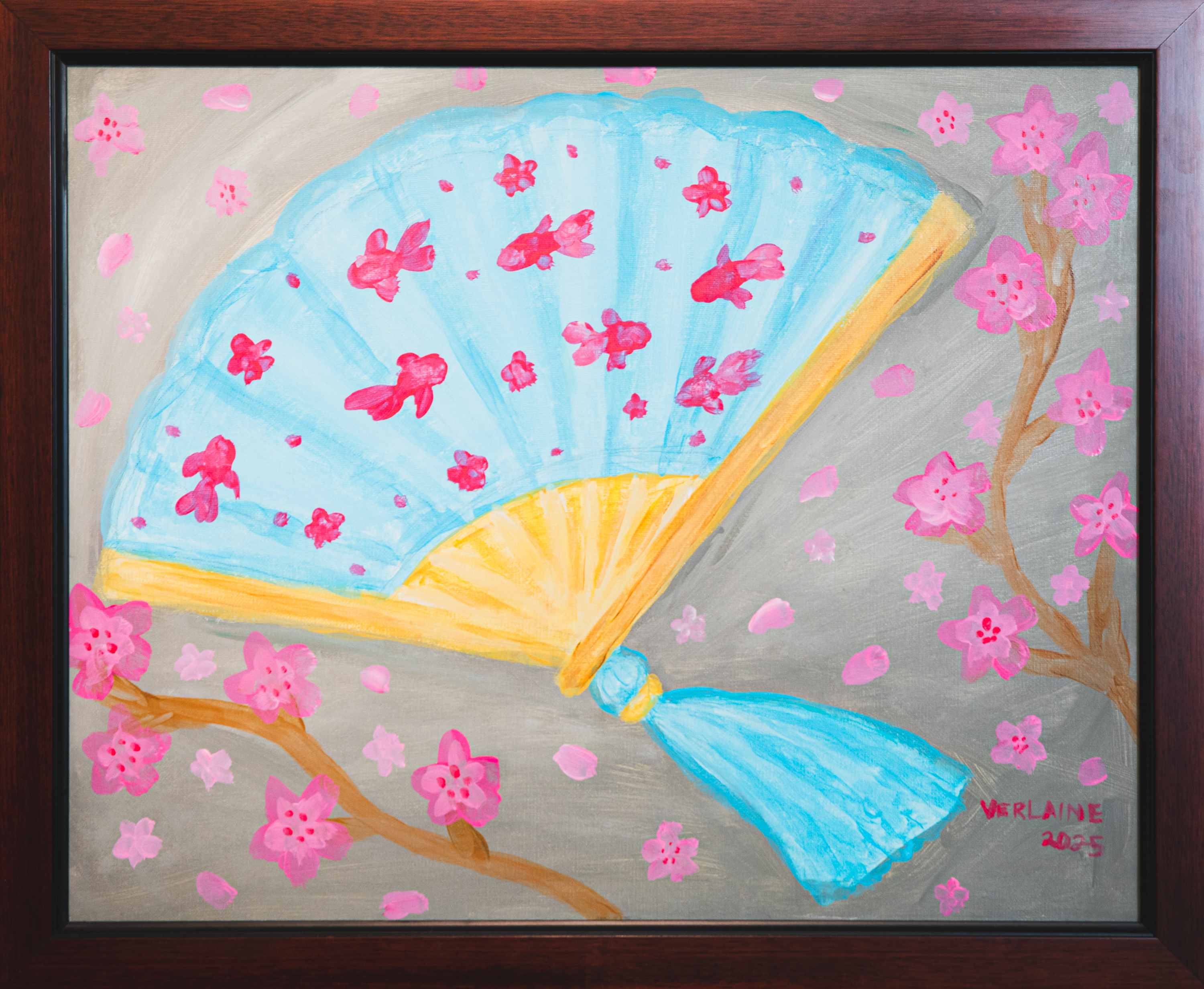 Blossom trees fan