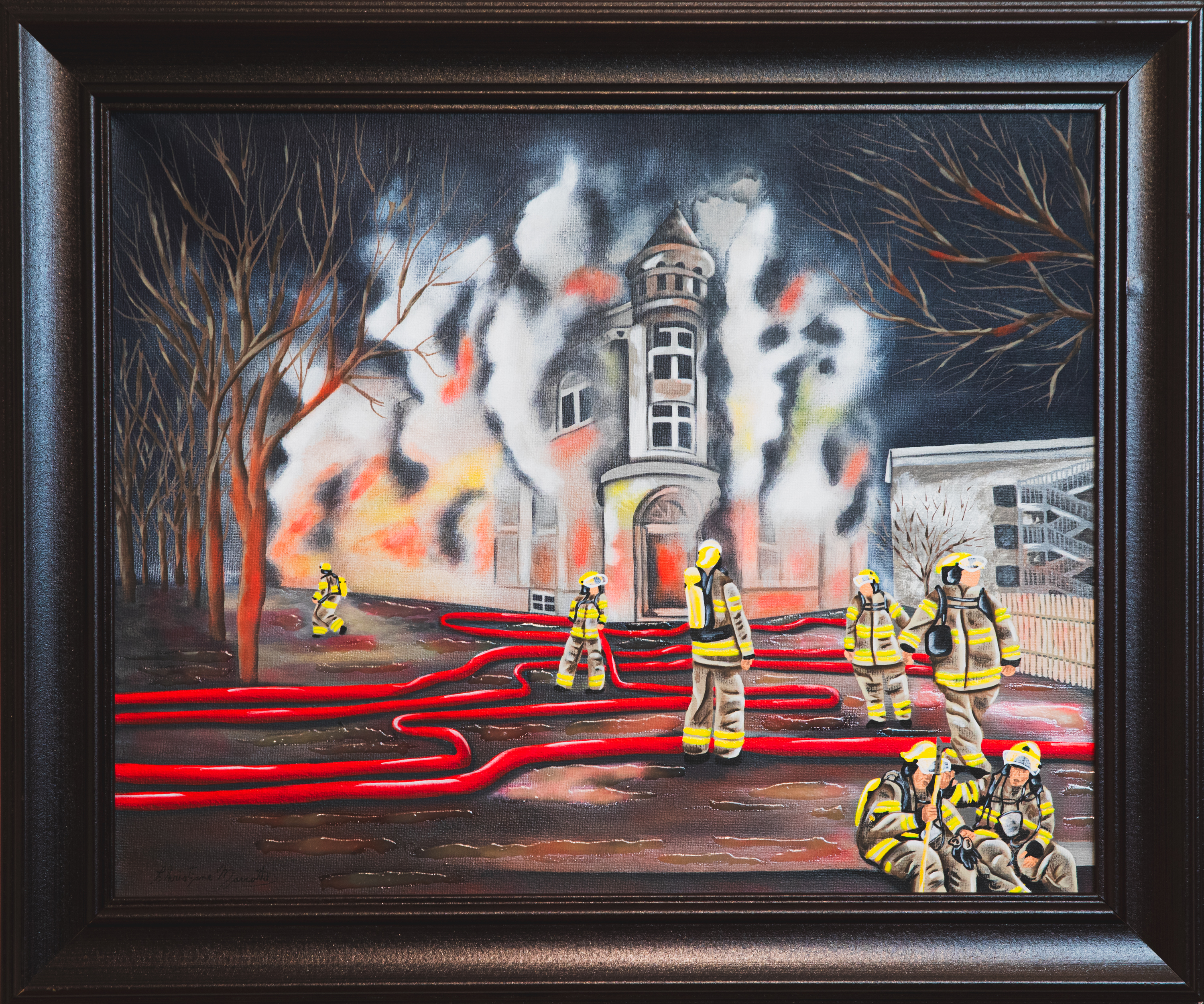 Hommage aux pompiers (2)