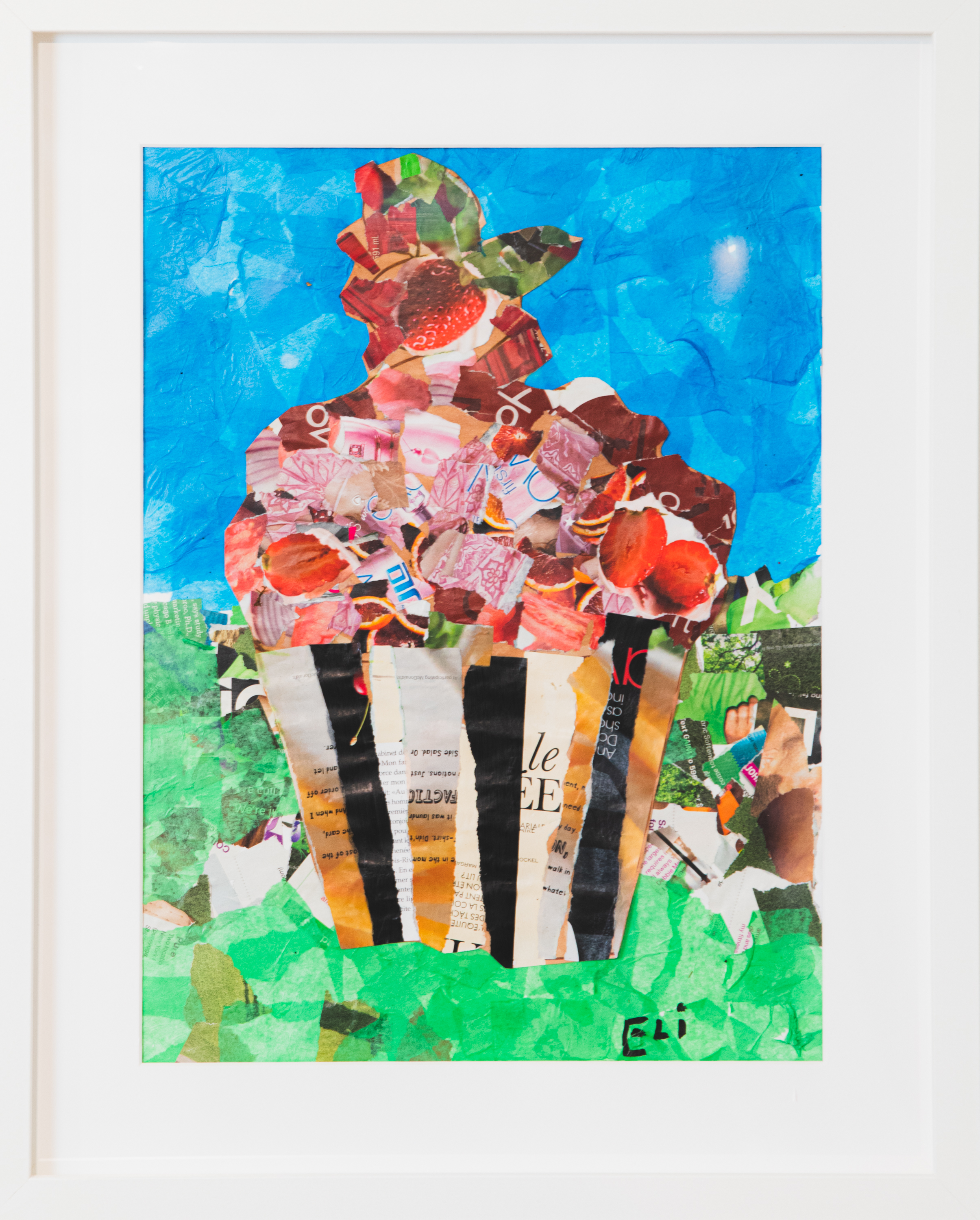 Petit gâteau aux fraises