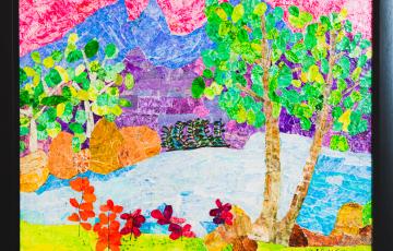 Montagne et rivière