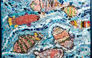 Photo de l'oeuvre collectif de l'Arche Montréal