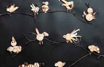 photo de l'oeuvre "Salut vieille branche !