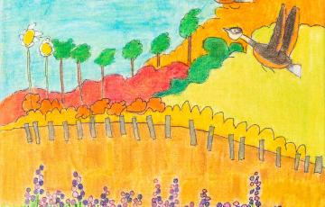 Une Envolée D'outardes